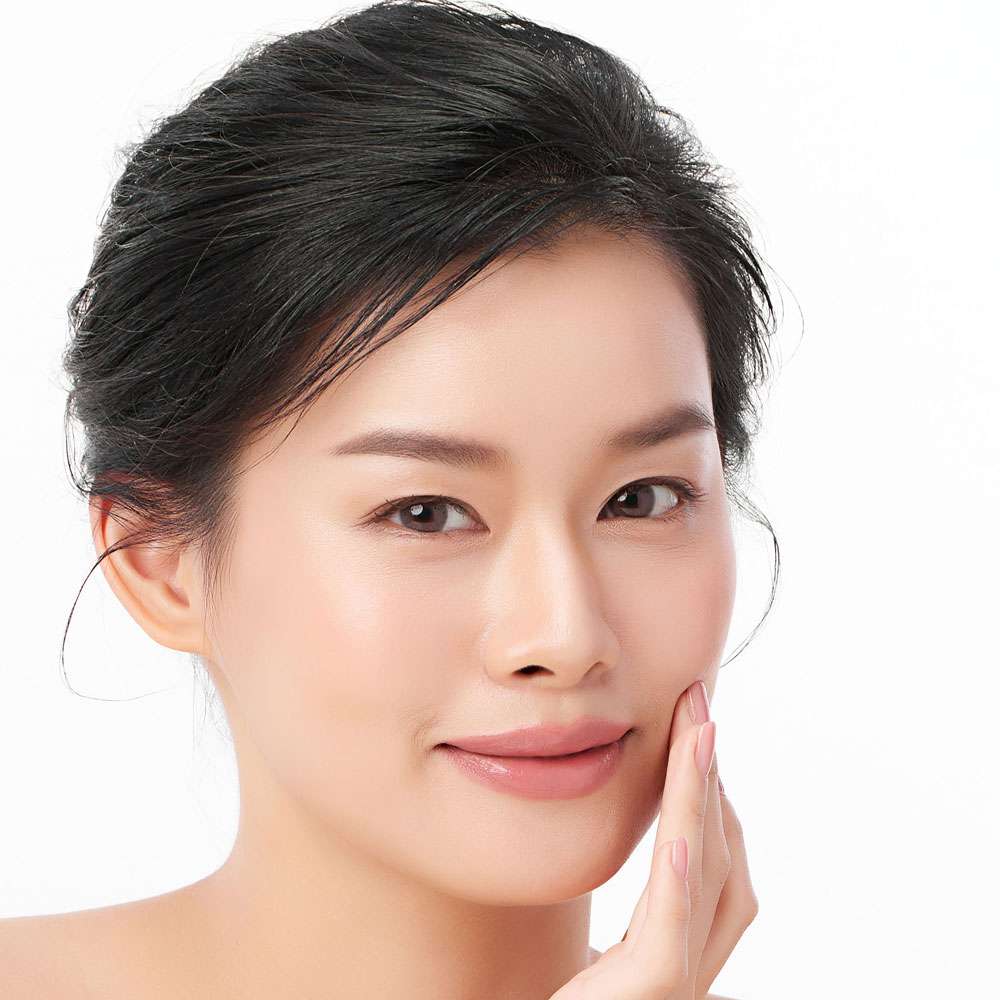 woman smiling